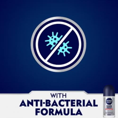 مزيل عرق بلية دوارة سيلفر بروتيكت للرجال 50ملليلتر