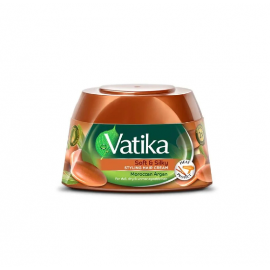 فاتيكا كريم تصفيف الشعر نعومة ولمعان بالأرجان المغربي للشعر الباهت والجاف - 140 مل