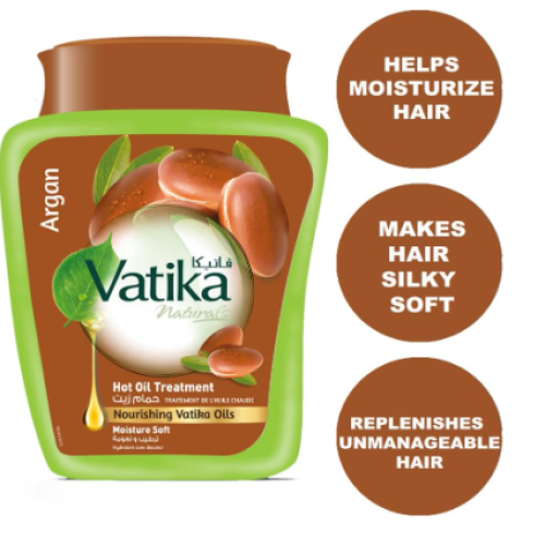Fatika Naturals Argan Zaith hot oil bath 500 g | Hair mask rich in Moroccan argan oil For intensive moisturizing and soft hair Size: 500g