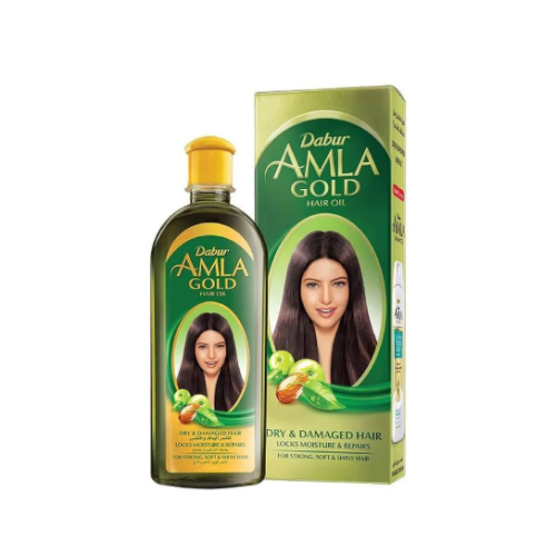Dabur Amla golden oil for dry and damaged hair - 300 ml
