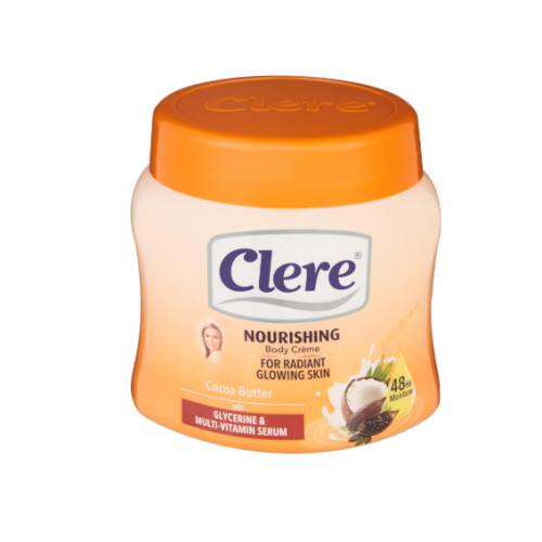  كريم مرطب للجسم بزبدة الكاكاو من كلير - 500مل