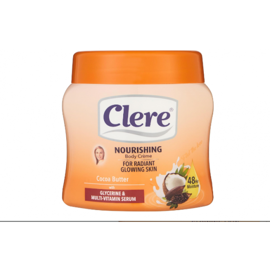  كريم مرطب للجسم بزبدة الكاكاو من كلير - 500مل
