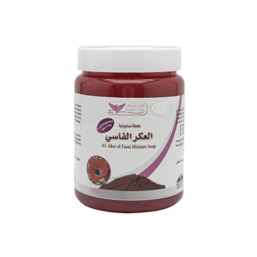 كويت شوب خلطة صابونية العكر الفاسي لبشرة وردية - 500 جم
