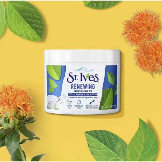 سانت ايفز كريم مرطب للبشرة بالكولاجين والإيلاستين - 283 جم سانت ايفز كريم مرطب للبشرة بالكولاجين والإيلاستين - 283 جم