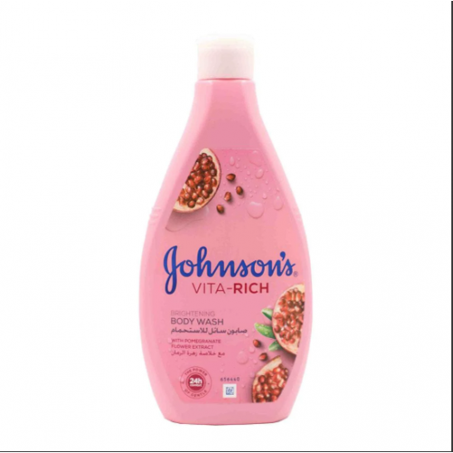 جونسون سائل استحمام للجسم مع خلاصة زهرة الرمان - 400 مل جونسون سائل استحمام للجسم مع خلاصة زهرة الرمان - 400 مل