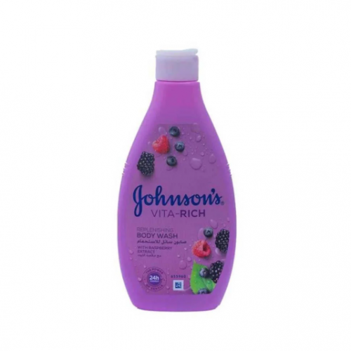 جونسون فيتا ريتش سائل استحمام للجسم مع خلاصة التوت - 250 مل جونسون فيتا ريتش سائل استحمام للجسم مع خلاصة التوت - 250 مل