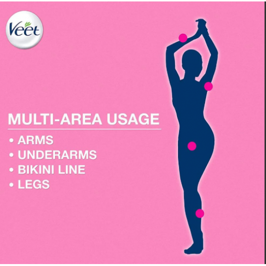 فيت سيلكي فريش كريم لإزالة الشعر للبشرة الحساسة - 100 جم فيت سيلكي فريش كريم لإزالة الشعر للبشرة الحساسة - 100 جم