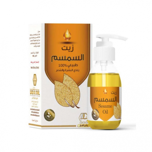 وادي النحل زيت السمسم لتغذية البشرة والشعر - 125 مل