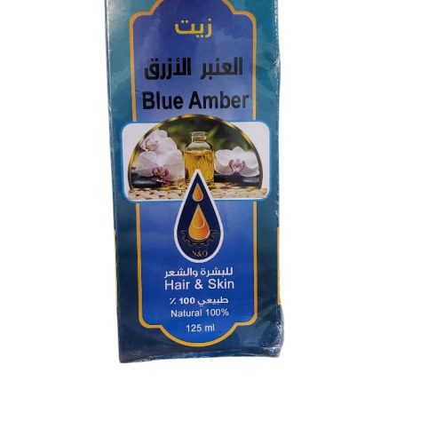 The blue amber oil for skin and hair contemporary dreams 125 ml