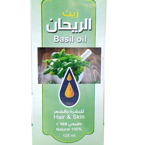 The basil oil 125 ml for the skin and hair is the contemporary dream for oils
