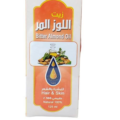 Bitter almond oil 125 ml from Maaser al-Ahlam for oils
