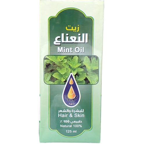 The peppermint oil 125 ml for the skin and hair from Maaser al-Ahlam for oils