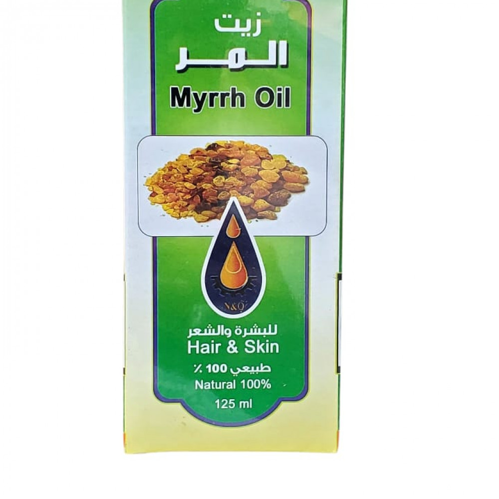 زيت المر 125 ملي للبشره والشعر من معاصر الاحلام للزيوت 