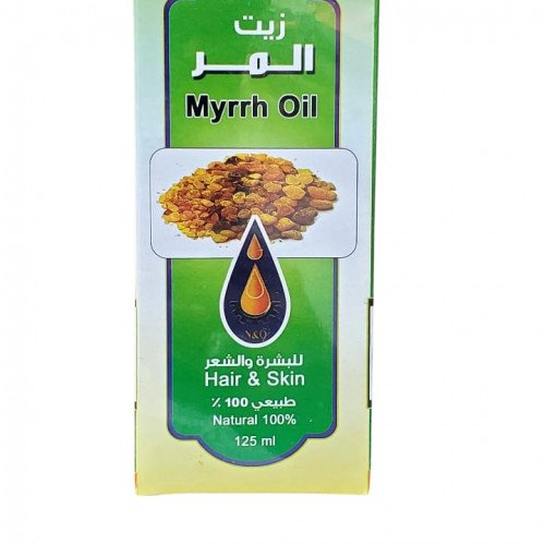 زيت المر 125 ملي للبشره والشعر من معاصر الاحلام للزيوت 