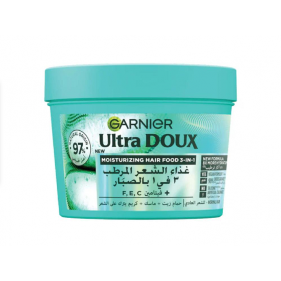 الترا دو غذاء الشعر المغذي 3 في 1 بالصبار وجوز الهند 390 مل الترا دو غذاء الشعر المغذي 3 في 1 بالصبار وجوز الهند 390 مل