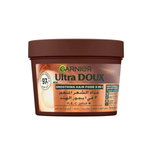 Garnier Ultra Dox 3 in 1 softening hair food for dry and frizzy hair - 390 ml