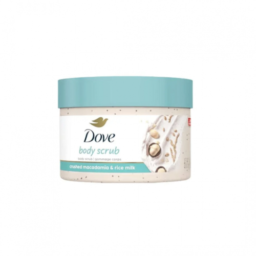 دوف مقشر الجسم بخلاصة المكاديميا المطحونة وأرز الحليب - 298 جم دوف مقشر الجسم بخلاصة المكاديميا المطحونة وأرز الحليب - 298 جم