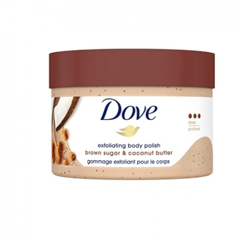 مقشر الجسم بالسكر البني وزبدة جوز الهند من دوف - 298جم مقشر الجسم بالسكر البني وزبدة جوز الهند من دوف - 298جم