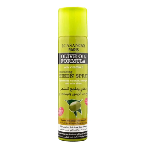 Casanova polishing and nourishing hair spray with olive oil and vitamin E - 200 ml