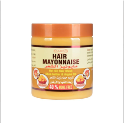 Hair bath cream with shea butter and argan
