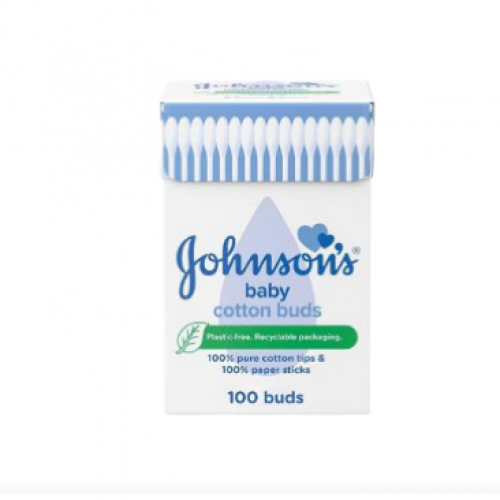 جونسون عود قطن للأذن - 100 عود