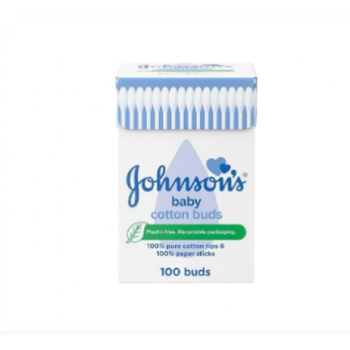 جونسون عود قطن للأذن - 100 عود