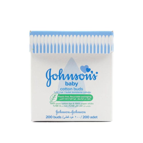 Johnson cotton earpicks for children - 200 sticks