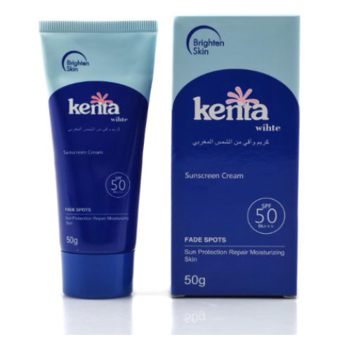 كريم مغربي واقي من الشمس بعامل وقاية من الشمس 50 خالي من الزيوت لحماية البشرة الفورية من كينتا، 50 جم كريم مغربي واقي من الشمس بعامل وقاية من الشمس 50 خالي من الزيوت لحماية البشرة الفورية من كينتا، 50 جم