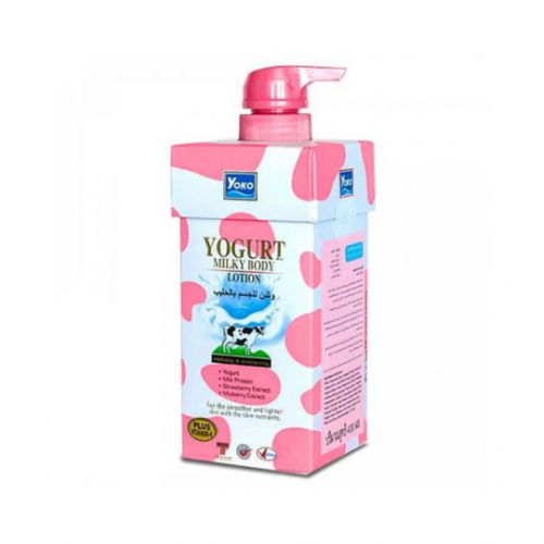 يوكو لوشن للجسم بالحليب والزبادي 400 مل
