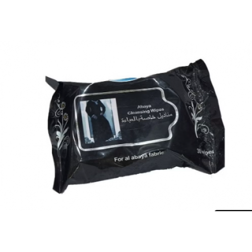 مناديل مبللة لتنظيف العباية 30 قطعة مناديل مبللة لتنظيف العباية 30 قطعة
