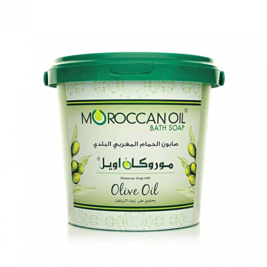 موروكان أويل صابون الحمام المغربي البلدي بزيت الزيتون - 850 جم
