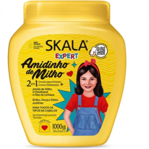 كريم أميدينهو دي ميلهو لترطيب وتقوية شعر الأطفال من سكالا ، 1000 جرام كريم أميدينهو دي ميلهو لترطيب وتقوية شعر الأطفال من سكالا ، 1000 جرام