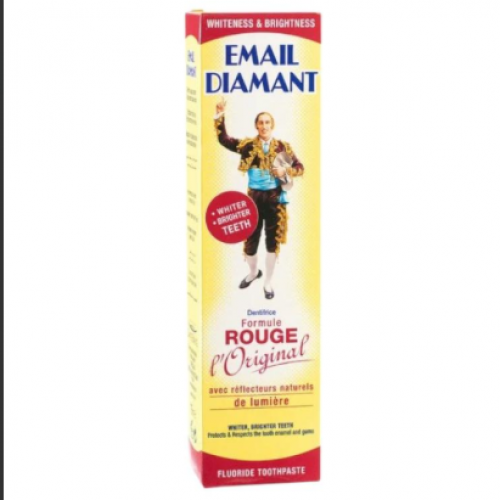 معجون اسنان احمر مبيض و مضاد للبكتيريا من ايميل ديامانت - 75 مل