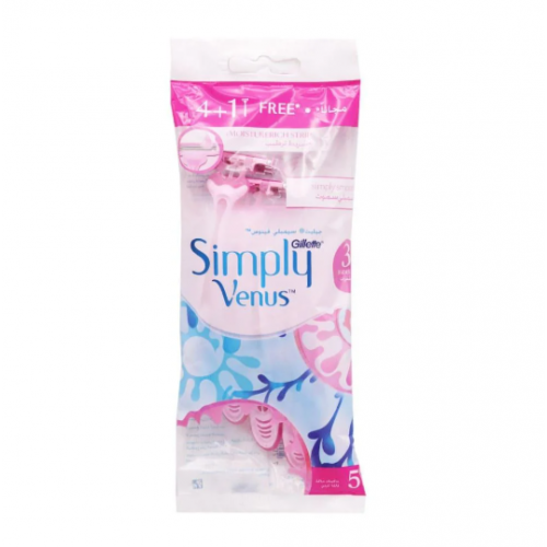 جيليت فينوس سمبلي سموث ماكينة حلاقة 4 بلس 1 جيليت فينوس سمبلي سموث ماكينة حلاقة 4 بلس 1