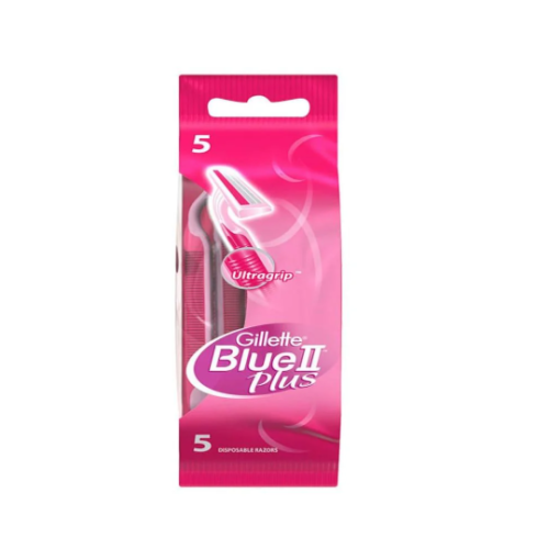 Gillette Blue 2 Plus disposable razors for women 5 blades