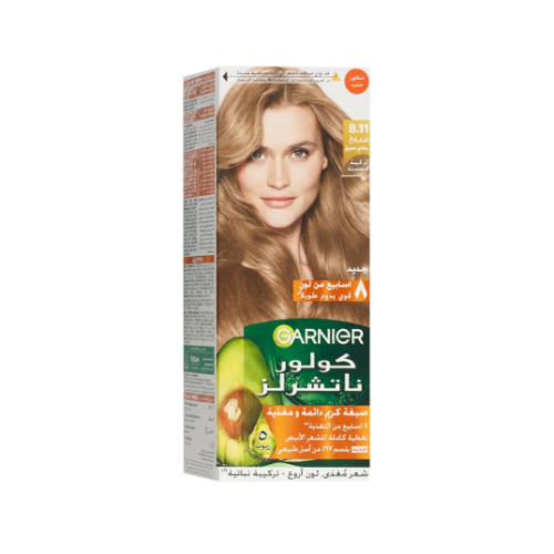 Garnier Color Naturals hair dye - light blond deep gray 8.11