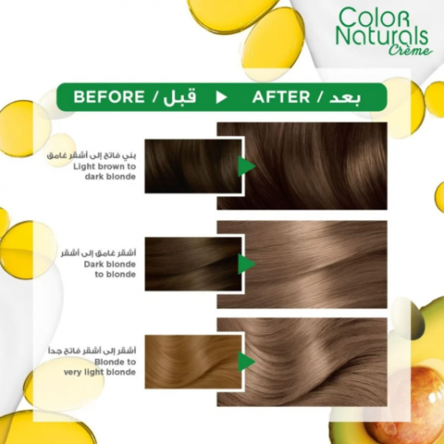 صبغة شعر غارنييه كولور ناتشرلز أشقر رمادي عميق - 7.11