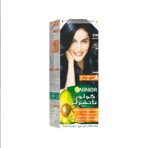Garnier Color Naturals hair dye - bluish black 2.10
