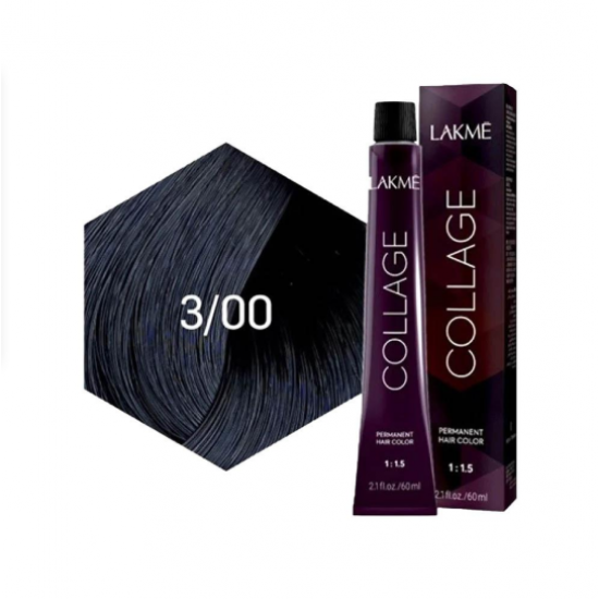 لاكمي كولاج كلير صبغة شعر - بني غامق 3/00 لاكمي كولاج كلير صبغة شعر - بني غامق 3/00