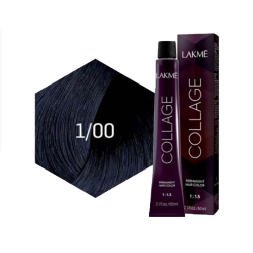Lakme Collage Clear Hair Dye - Black 1/00
