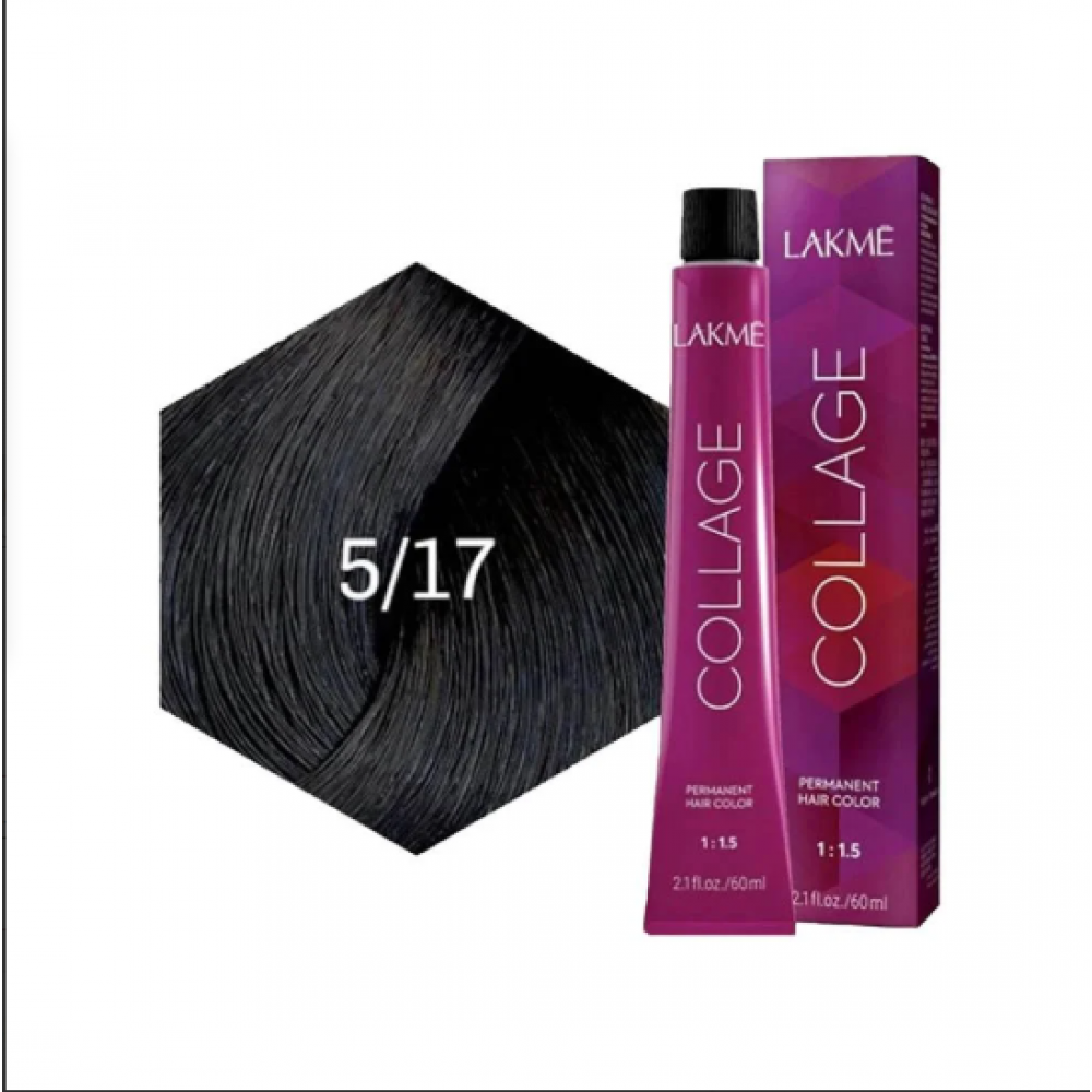 لاكمي كولاج كلير صبغة شعر - رمادي ازرق بني فاتح 5/17 لاكمي كولاج كلير صبغة شعر - رمادي ازرق بني فاتح 5/17