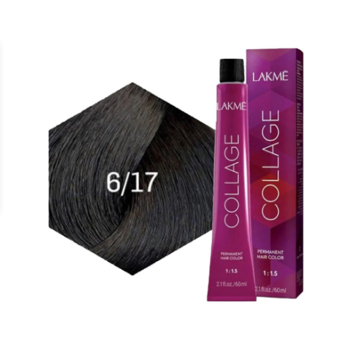 Lakme Collage Clear Hair Dye - Dark Gray Blonde 6/17