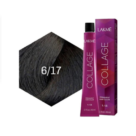 لاكمي كولاج كلير صبغة شعر - اشقر رمادي غامق 6/17