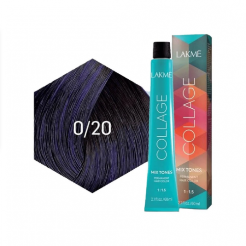 لاكمي كولاج كلير صبغة شعر - ميكس تونز بنفسجي 0/20 لاكمي كولاج كلير صبغة شعر - ميكس تونز بنفسجي 0/20