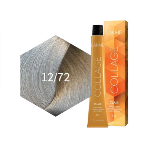 Lakme Collage Clear Hair Dye - Violet Mineral Blonde Super 12/72