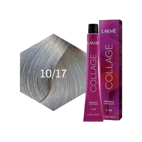 Lakme Collage Clear Hair Dye - Platinum Gray Blonde 10/17