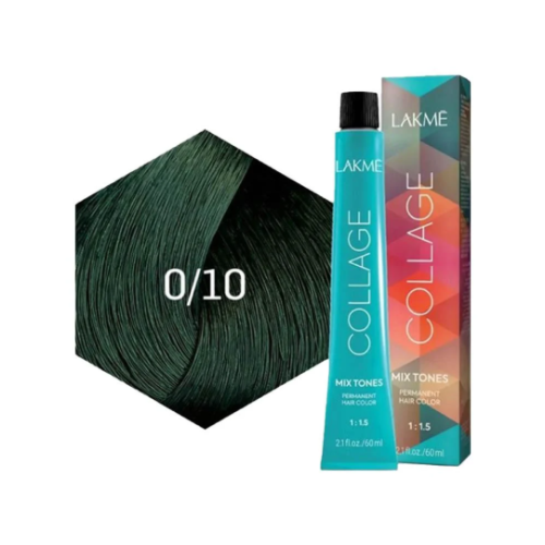 Lakme Collage Clear Hair Dye - Mix Tone Green 0/10