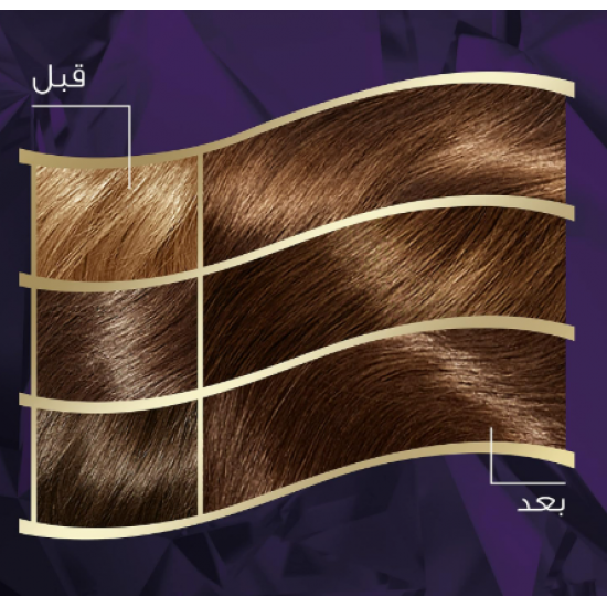  ويلا كولستون إنتنس – صبغة شعر ذات لون نابض وطويل الأمد مع تغطية 100% للشيب وزيت الأرغان – 305/0 بني فاتح