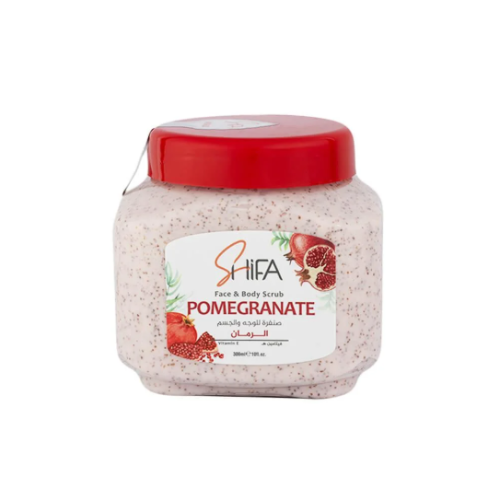 Shefa sandpaper for face and body with pomegranate extract - 300 ml