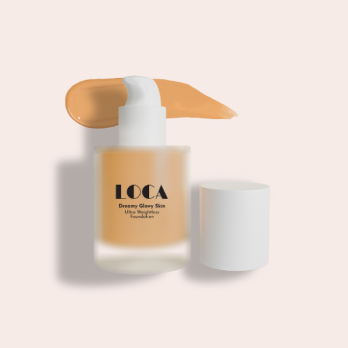 Luca foundation cream with a light texture for radiant skin. 05. Espresso